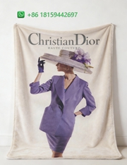 Dior Throw Blankets